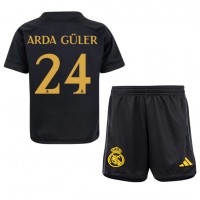 Fotballdrakt Barn Real Madrid Arda Guler #24 Tredjedraktsett 2023-24 Kortermet (+ Korte bukser)